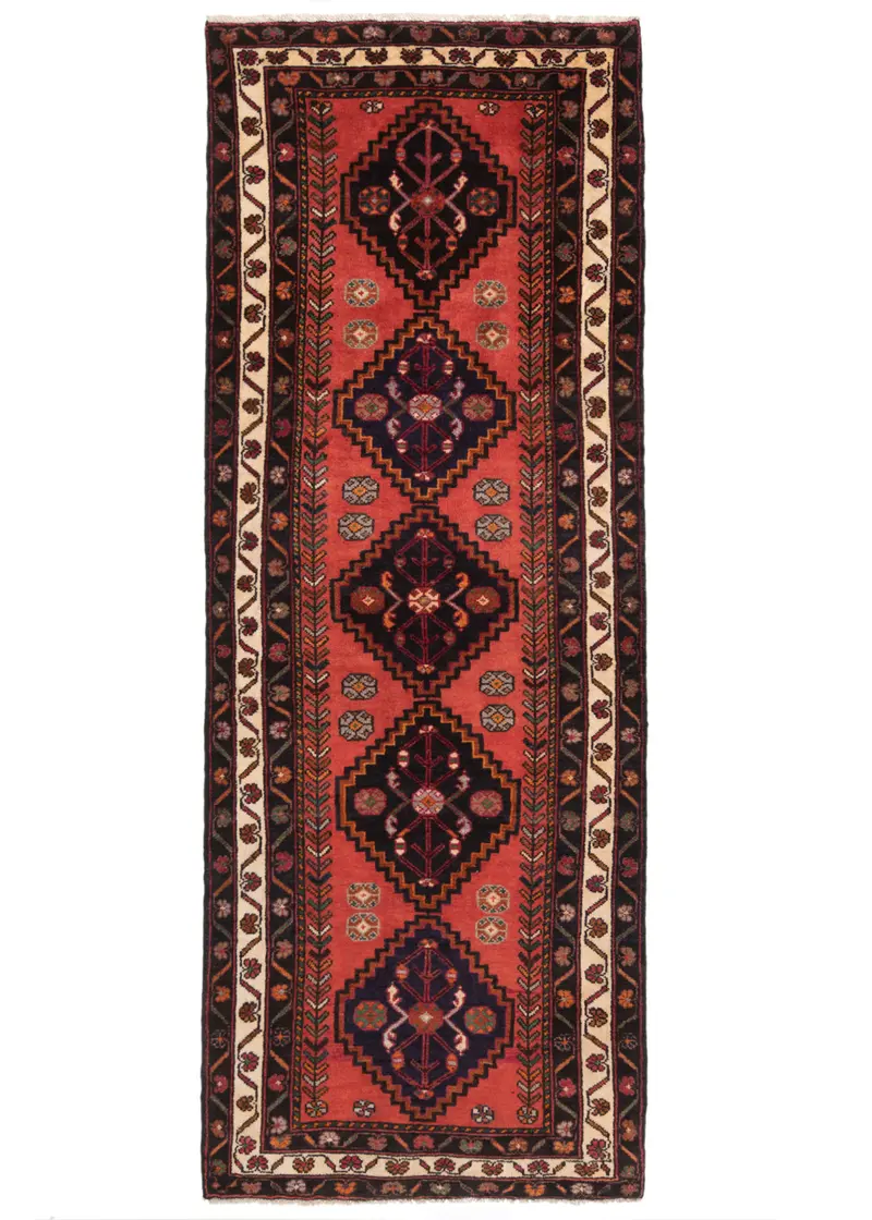 Alfombra persa Hamedan | 280 x 100 cm