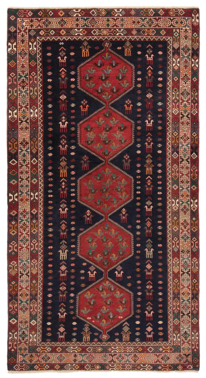 Alfombra persa Hamedan | 288 x 155 cm