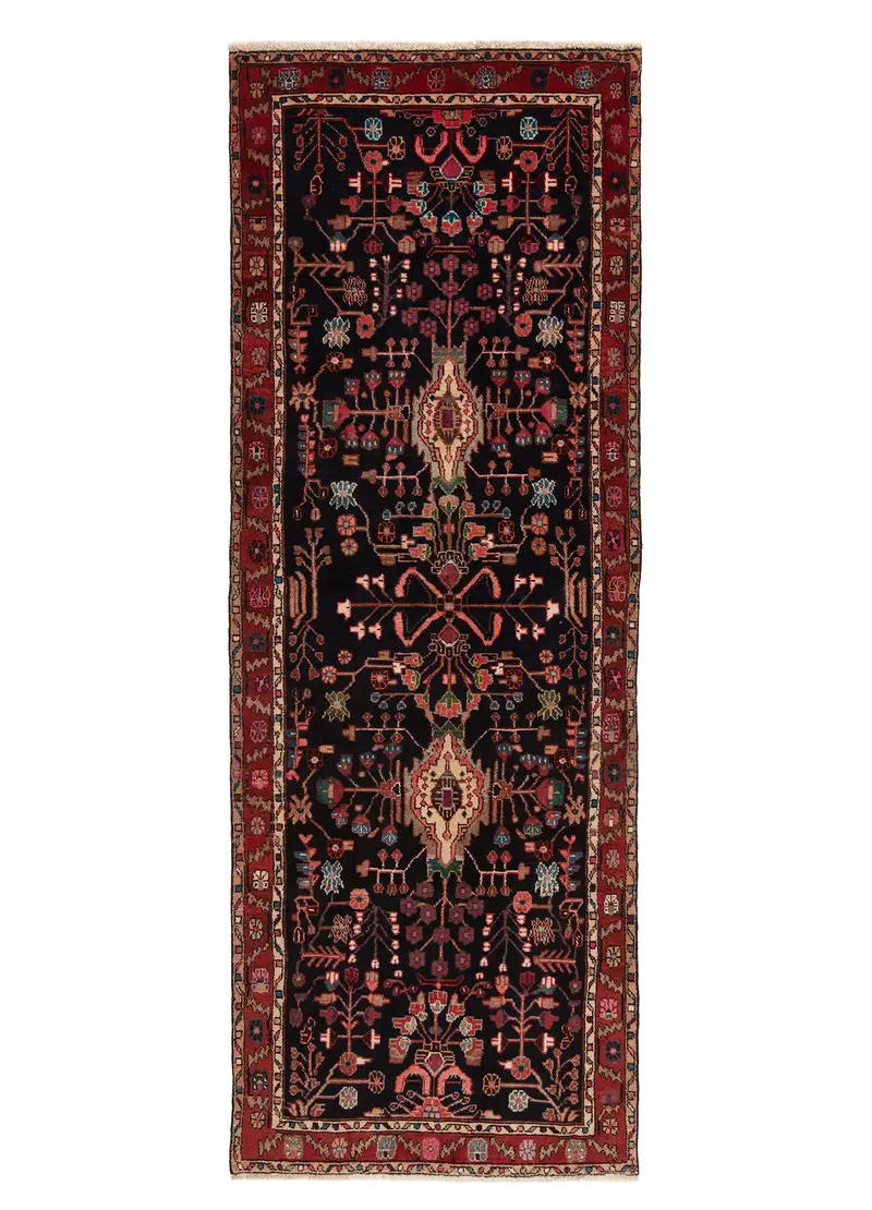 Alfombra persa Hamedan | 290 x 109 cm