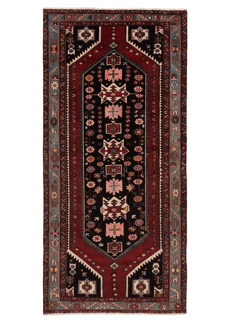 Alfombra persa Hamedan | 292 x 147 cm