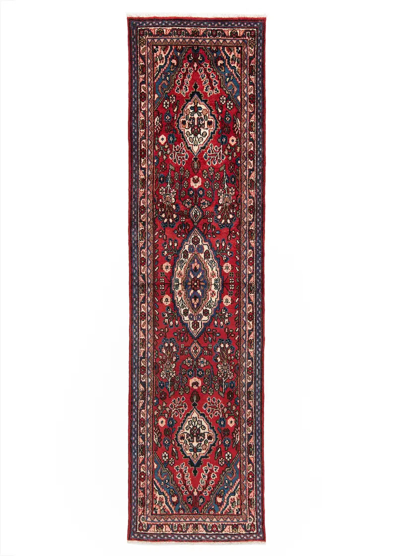 Alfombra persa Hamedan | 296 x 77 cm