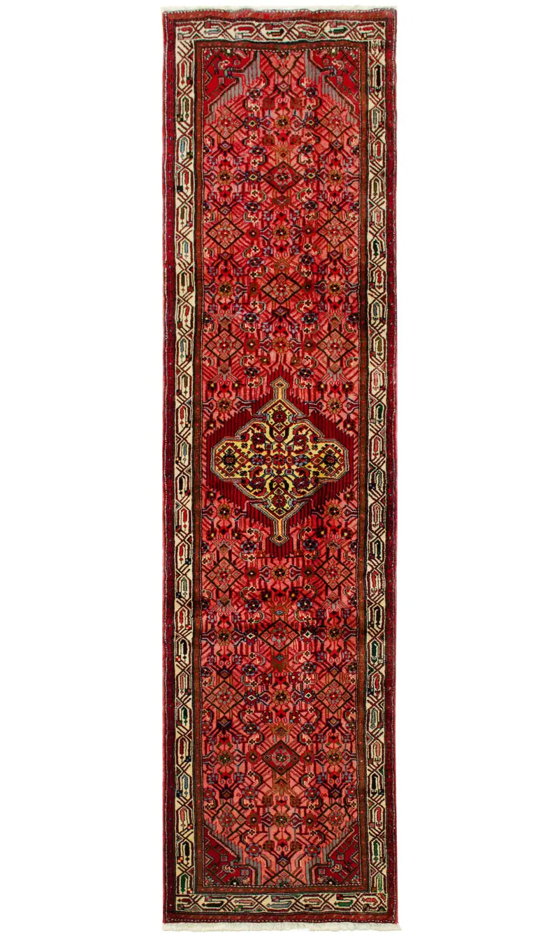 Alfombra Persa Hamedan | 297 x 77 cm