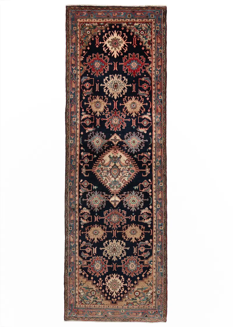Alfombra persa Hamedan | 297 x 92 cm