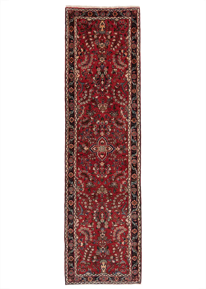 Alfombra persa Hamedan | 300 x 76 cm