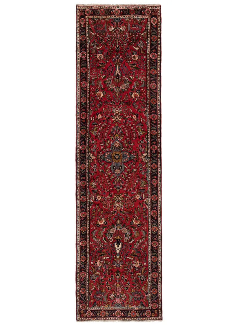 Alfombra persa Hamedan | 308 x 81 cm