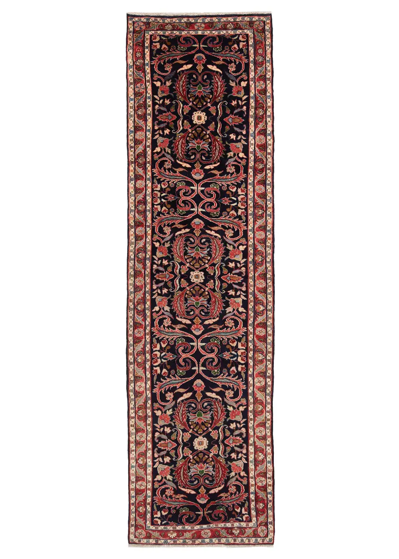 Alfombra persa Hamedan | 308 x 86 cm