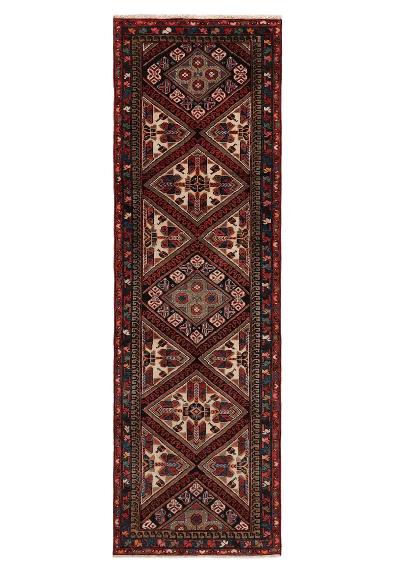 Alfombra persa Hamedan | 312 x 97 cm