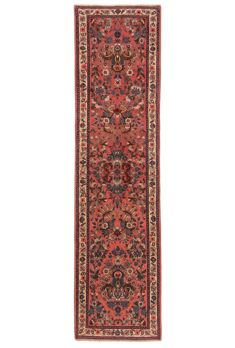 Alfombra persa Hamedan | 317 x 80 cm