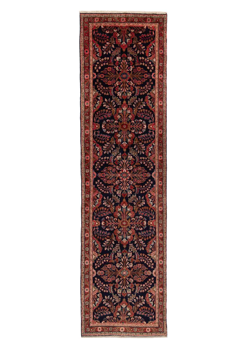 Alfombra persa Hamedan | 321 x 83 cm