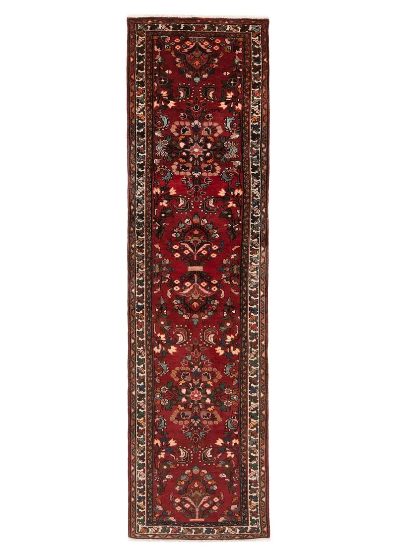 Alfombra persa Hamedan | 328 x 90 cm