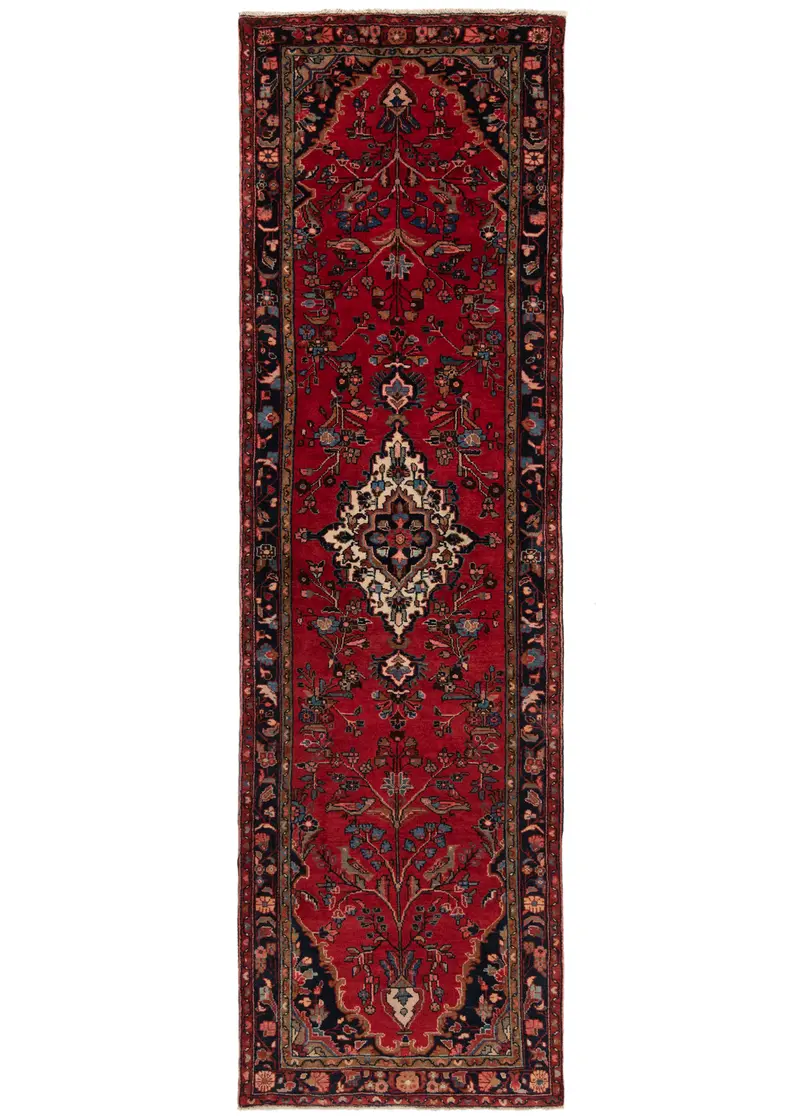 Alfombra persa Hamedan | 347 x 102 cm