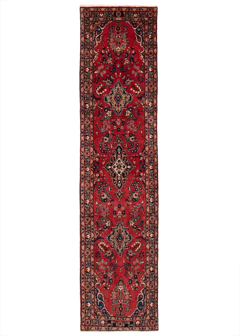 Alfombra persa Hamedan | 350 x 80 cm
