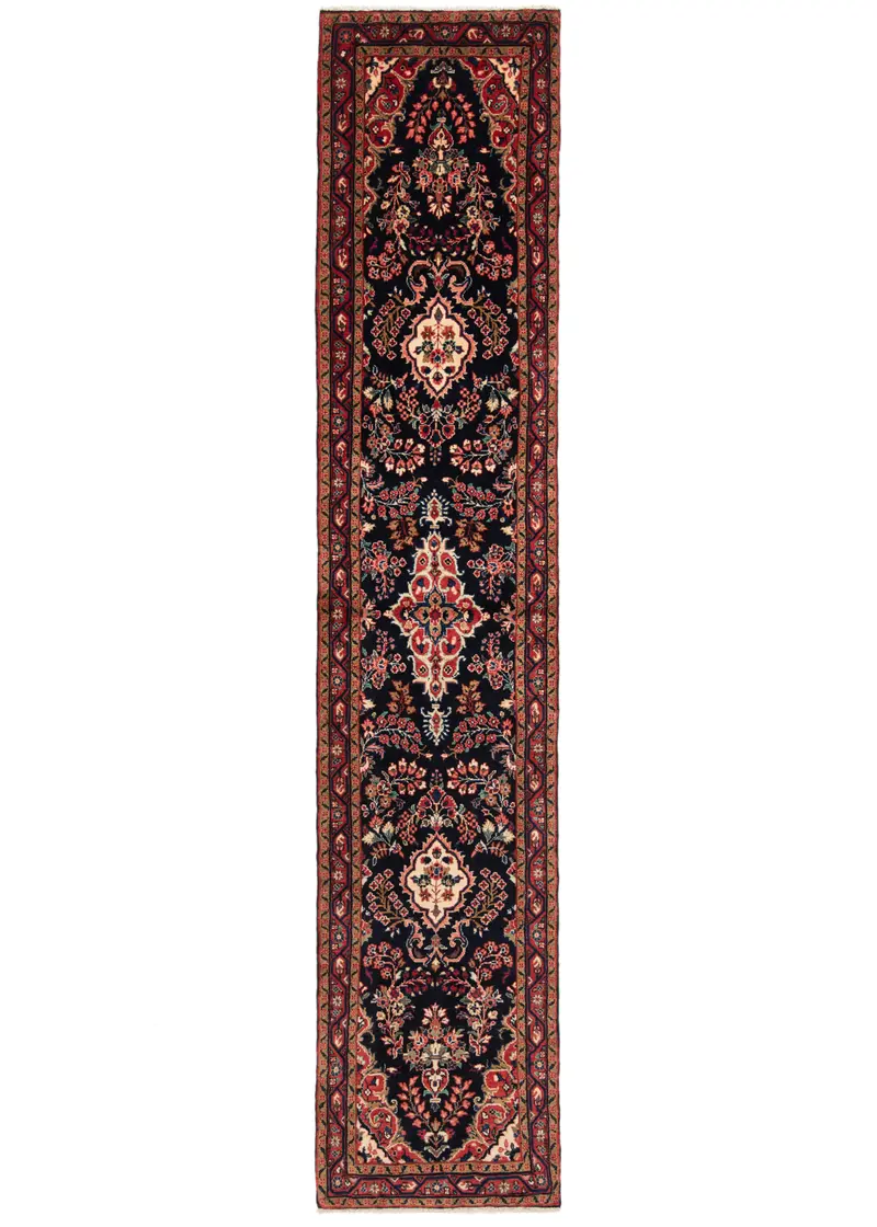 Alfombra persa Hamedan | 414 x 80 cm