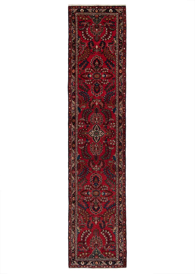 Alfombra persa Hamedan | 423 x 93 cm