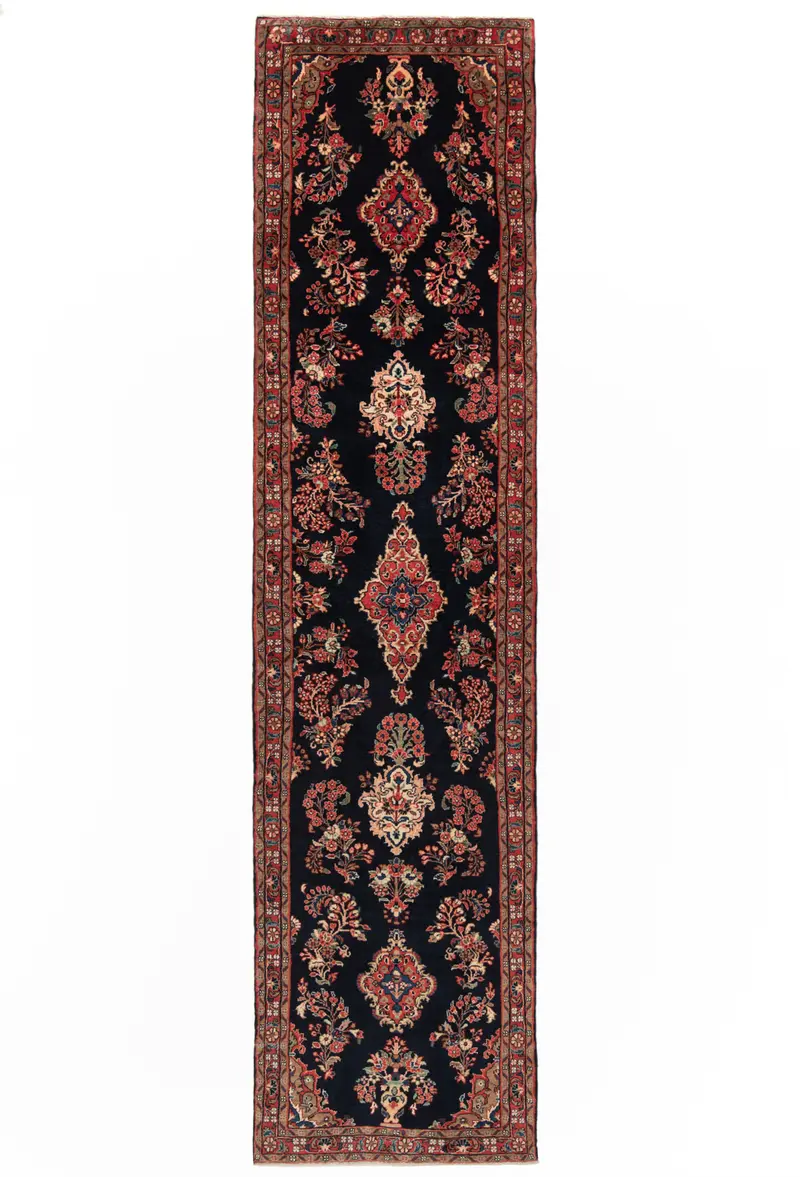 Alfombra persa Hamedan | 446 x 107 cm