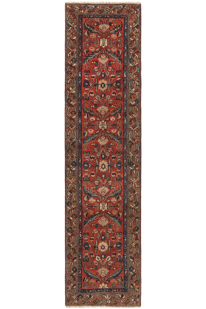 Alfombra persa Hamedan Mehraban | 288 x 73 cm