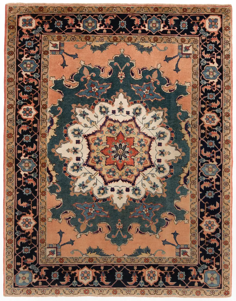 Alfombra persa Heriz | 191 x 156 cm