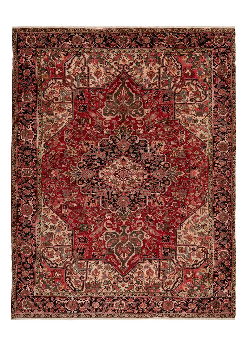 Alfombra persa Heriz | 394 x 306 cm