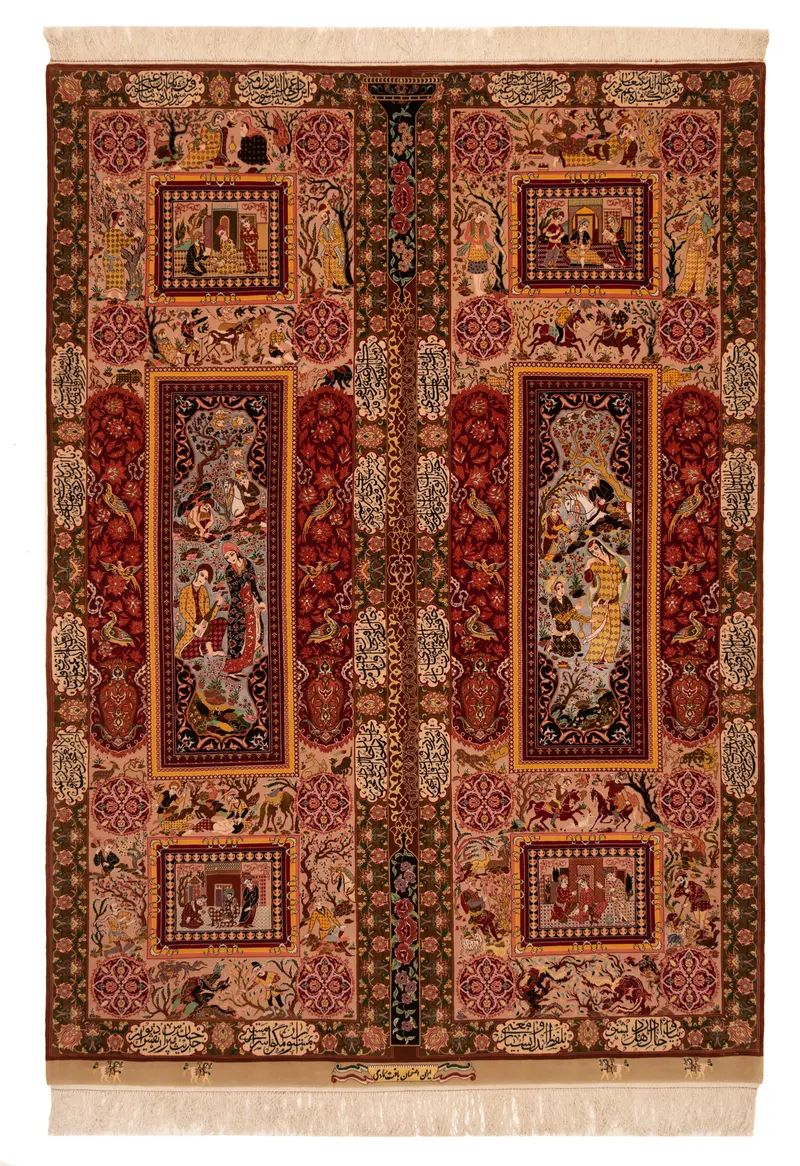 Alfombra persa Isfahan Samavi | 260 x 185 cm