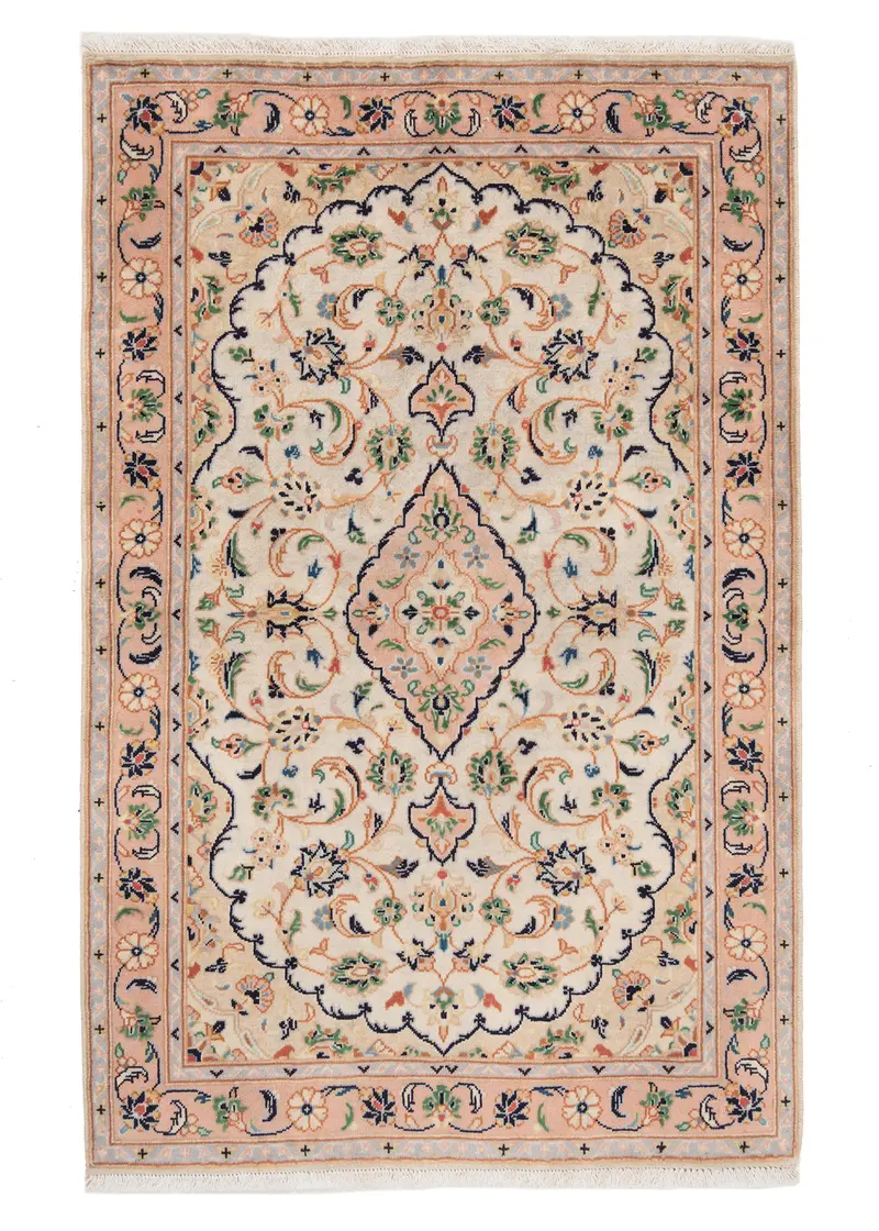 Alfombra persa Kashan | 150 x 97 cm