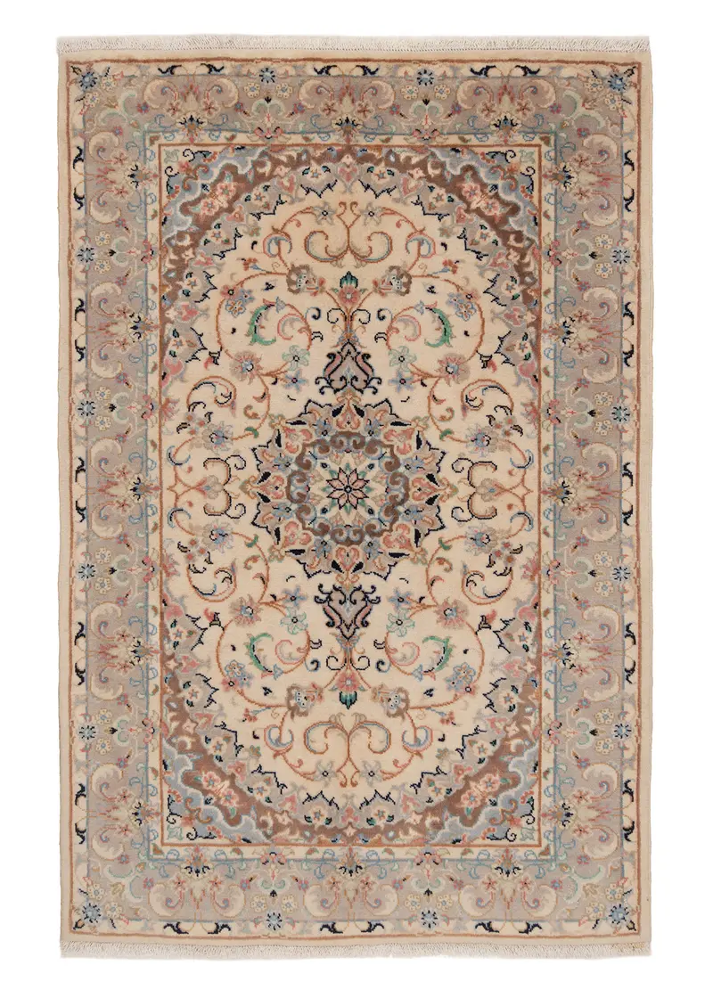 Alfombra persa Kashan | 151 x 100 cm