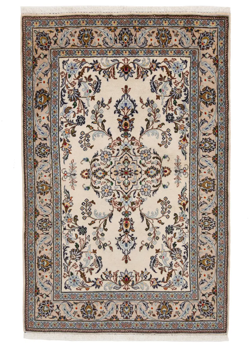 Alfombra persa Kashan | 152 x 92 cm