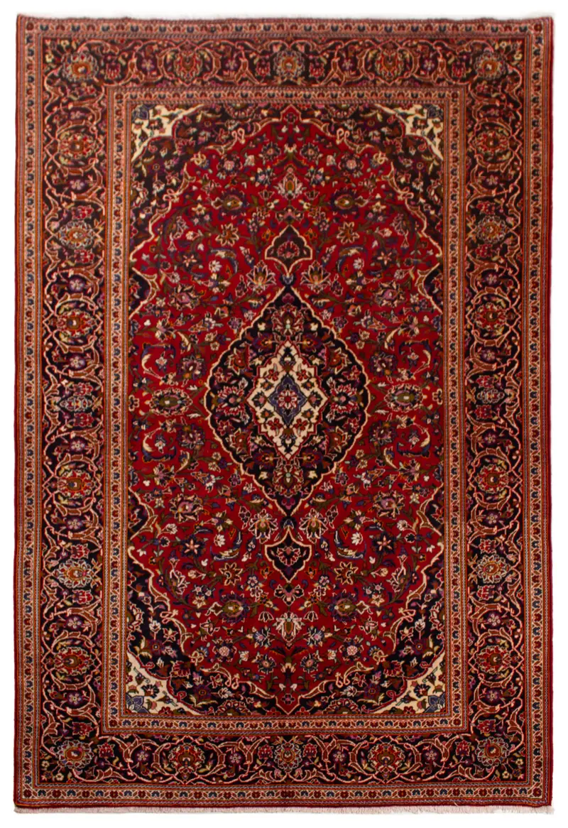 Alfombra Persa Kashan | 318 x 205 cm