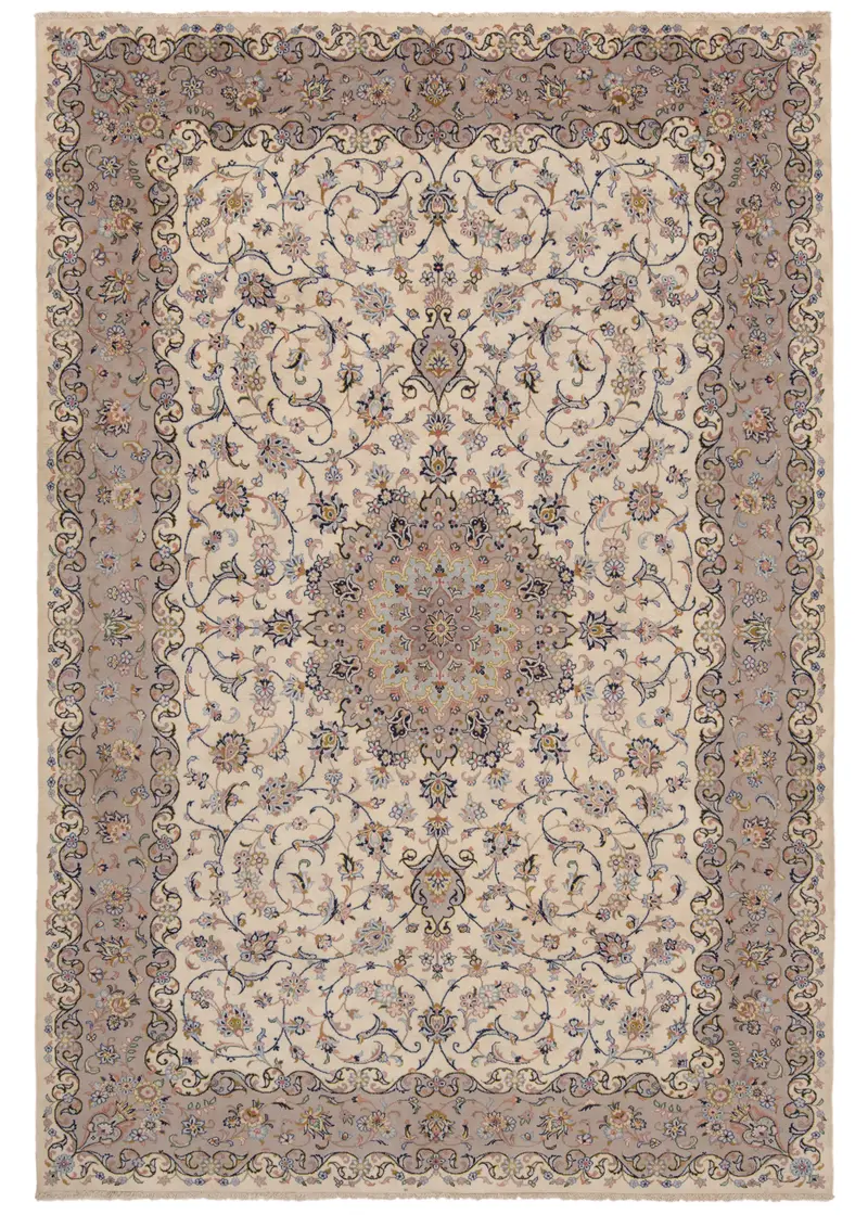 Alfombra persa Kashan | 365 x 242 cm