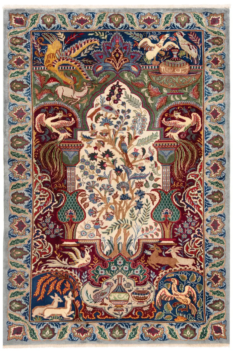 Alfombra persa Kashmar | 203 x 140 cm