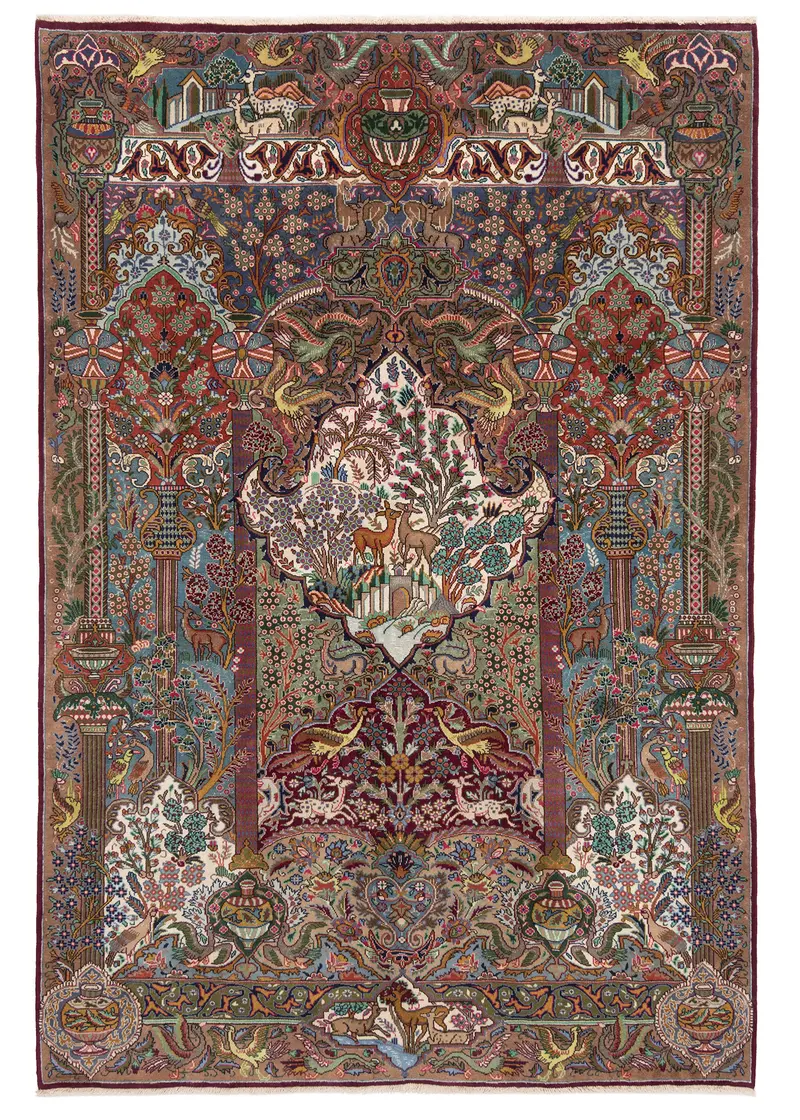 Alfombra persa Kashmar | 286 x 194 cm