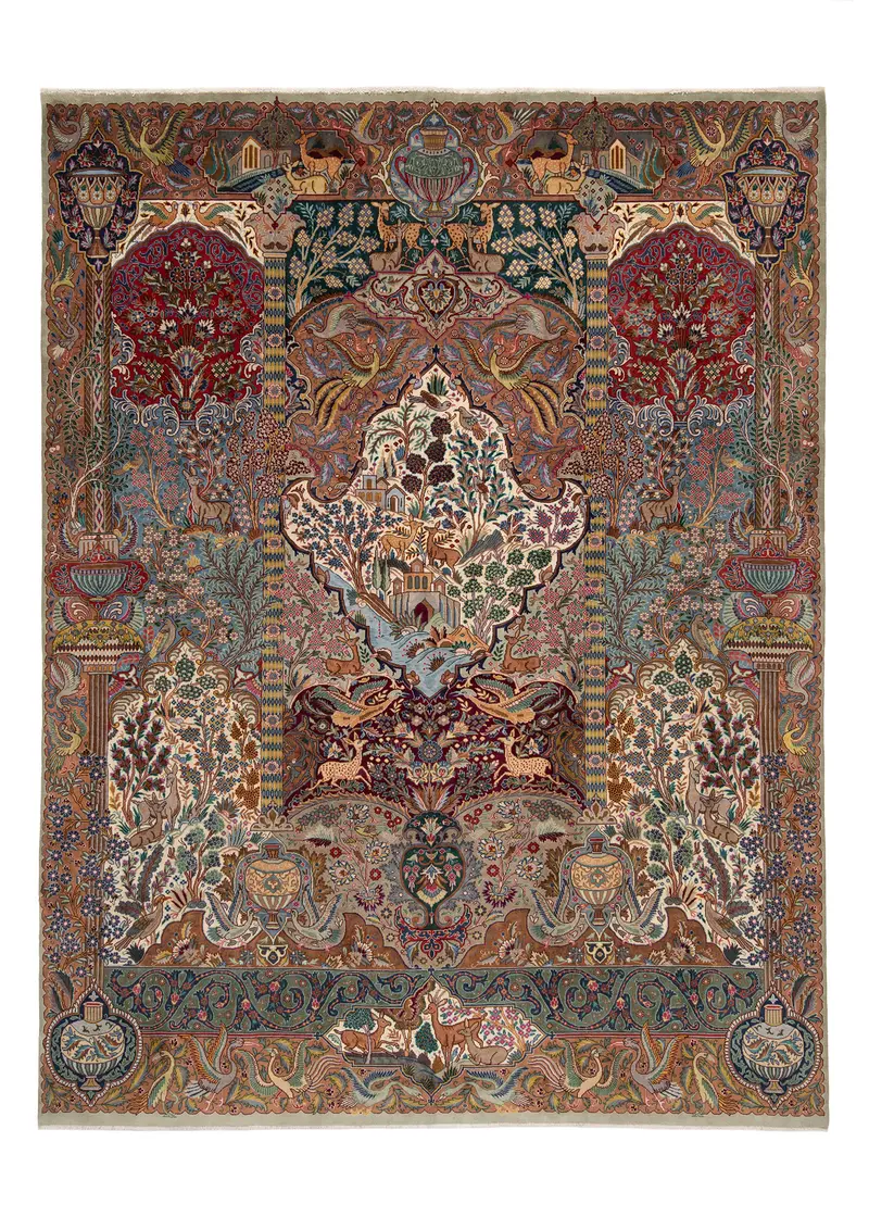 Alfombra persa Kashmar | 383 x 295 cm