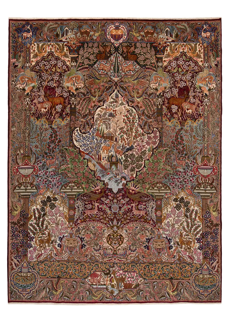 Alfombra persa Kashmar | 392 x 298 cm