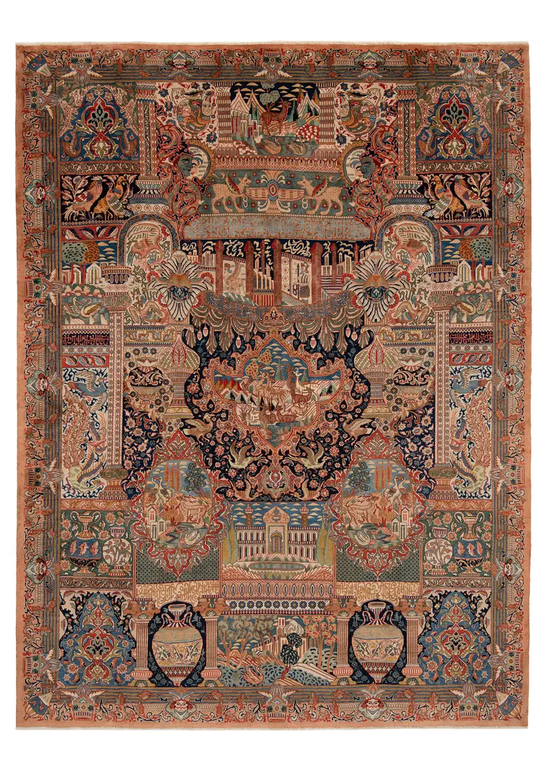 Alfombra persa Kashmar | 410 x 308 cm