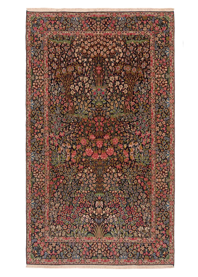 Alfombra persa Kerman | 247 x 148 cm