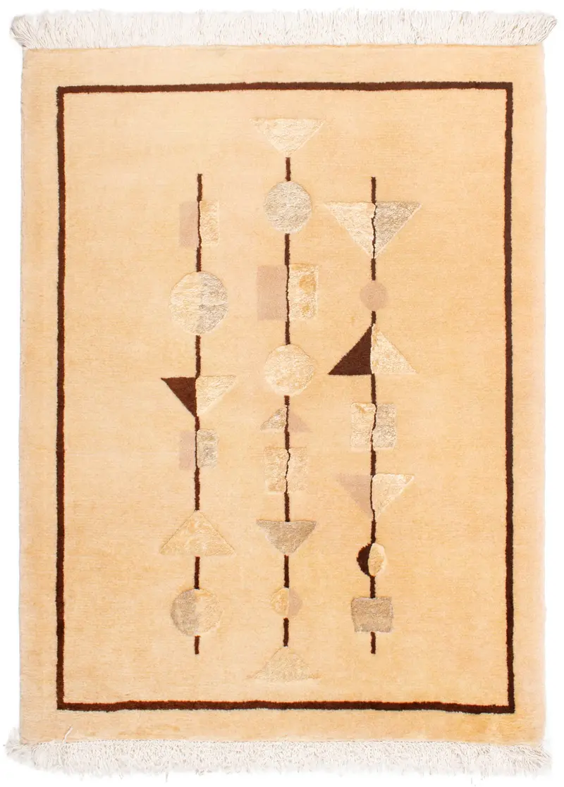 Alfombra Persa Moderna | 102 x 80 cm
