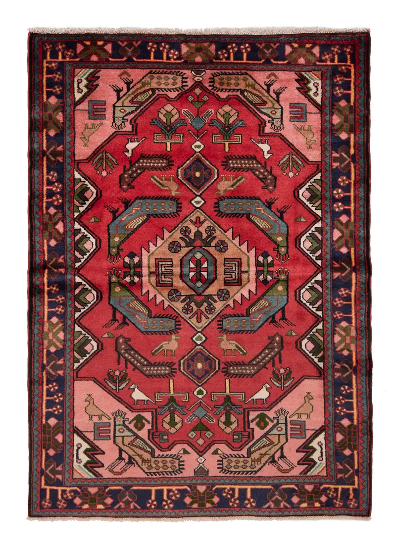 Alfombra persa Nahavand | 155 x 112 cm
