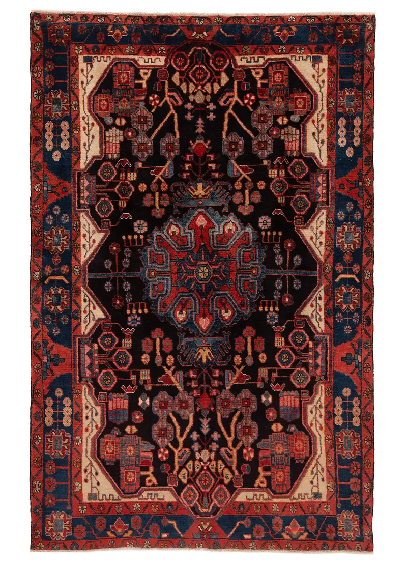 Alfombra persa Nahavand | 210 x 135 cm