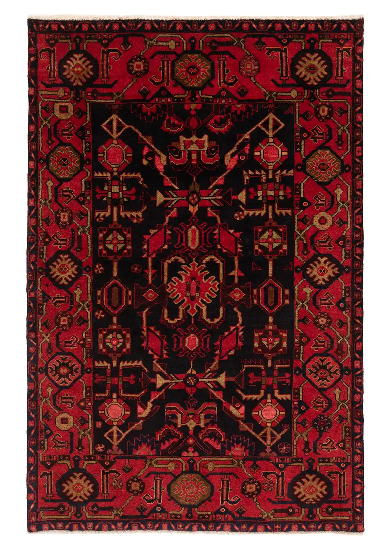 Alfombra persa Nahavand | 213 x 140 cm