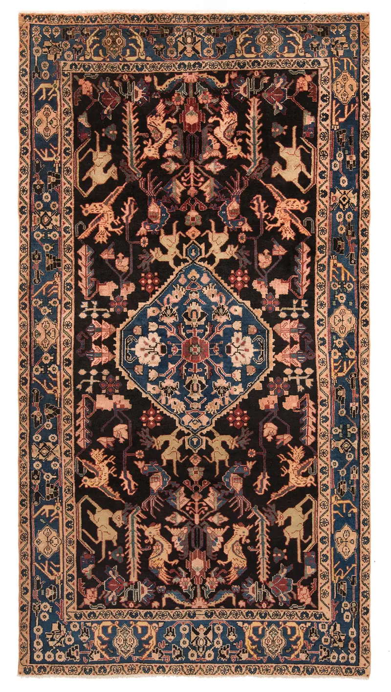 Alfombra persa Nahavand | 298 x 158 cm