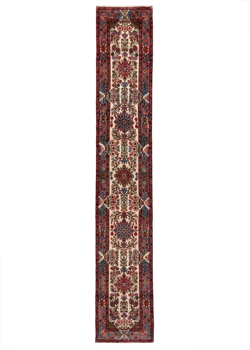 Alfombra persa Nahavand | 505 x 85 cm