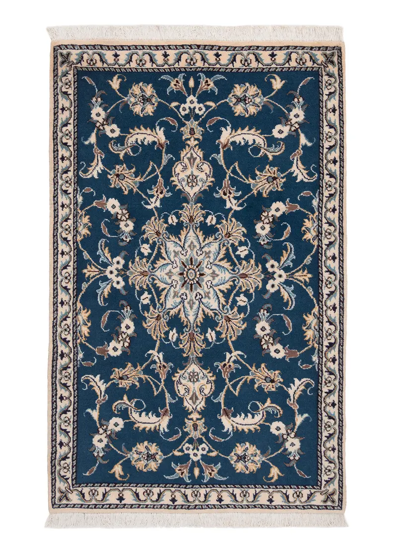 Alfombra persa Nain | 135 x 83 cm