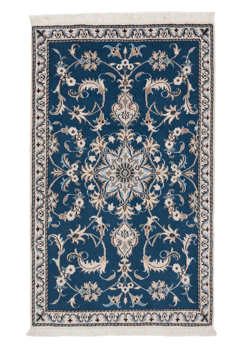 Alfombra persa Nain | 141 x 84 cm