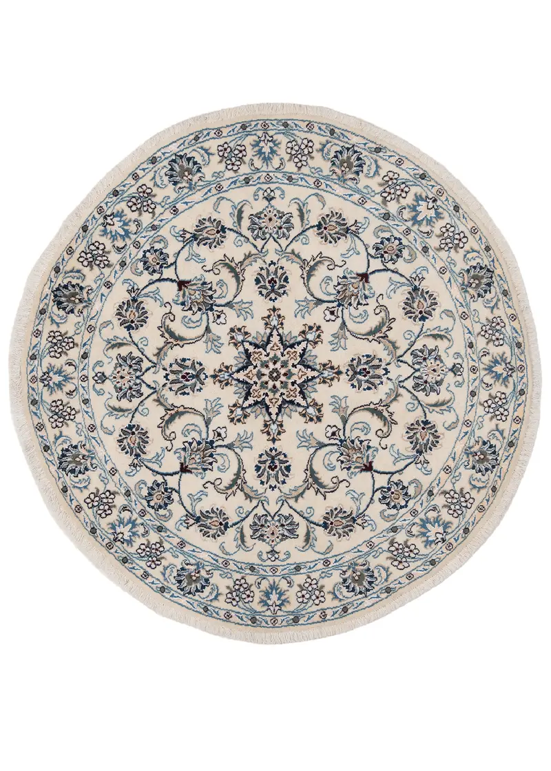 Alfombra persa Nain | 143 x 143 cm
