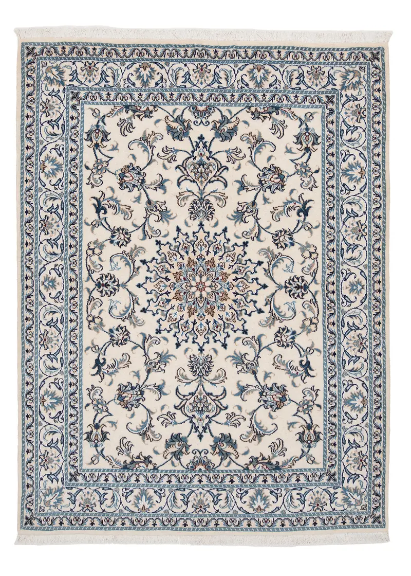 Alfombra persa Nain | 191 x 143 cm