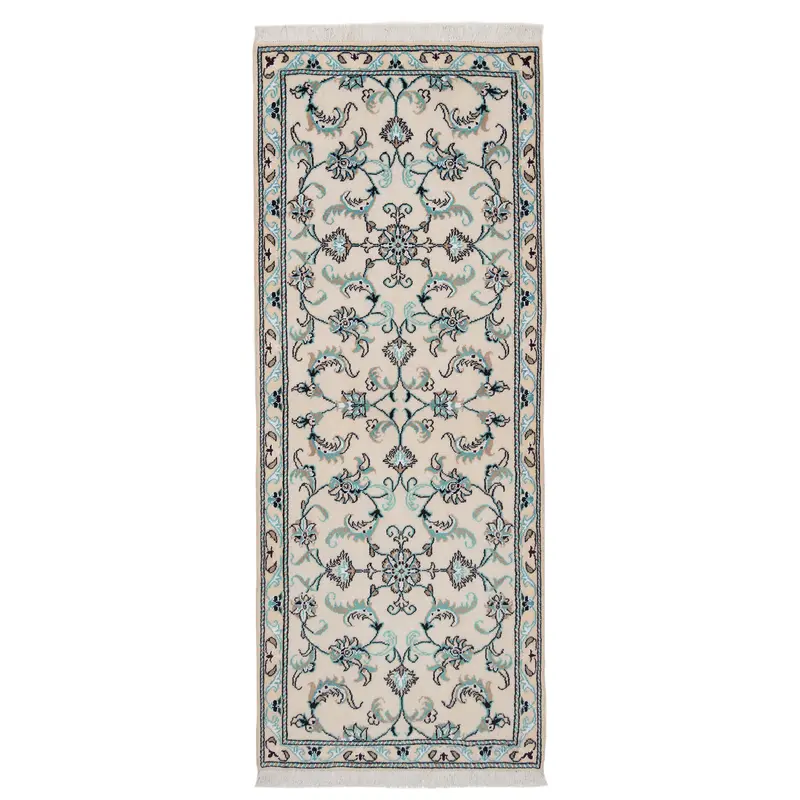 Alfombra persa Nain | 192 x 74 cm
