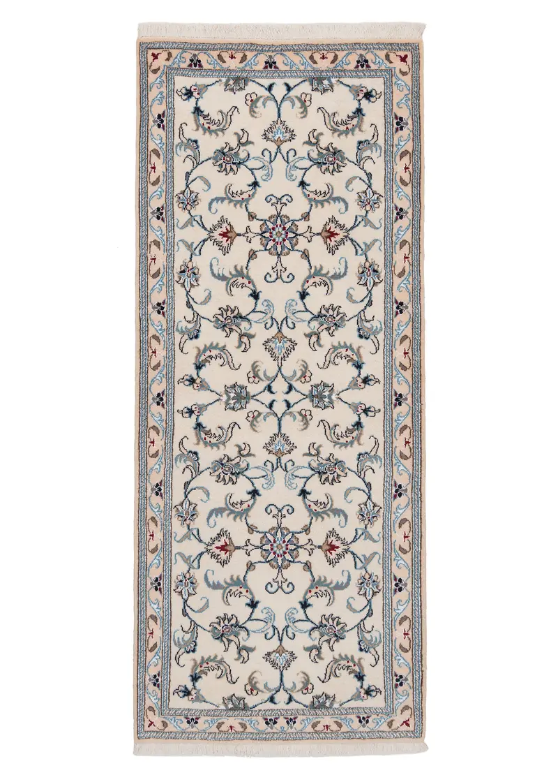 Alfombra persa Nain | 192 x 77 cm