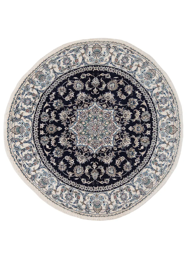 Alfombra persa Nain | 200 x 200 cm