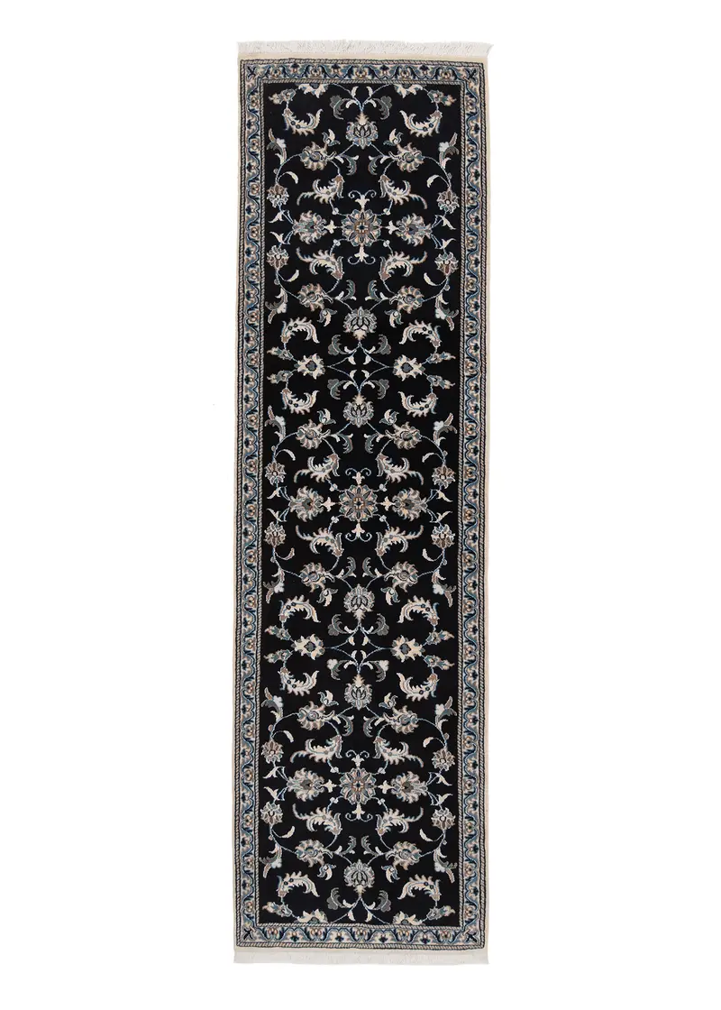 Alfombra persa Nain | 280 x 77 cm