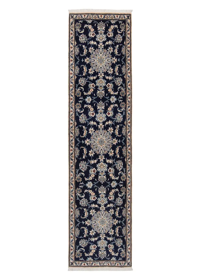 Alfombra persa Nain | 291 x 71 cm