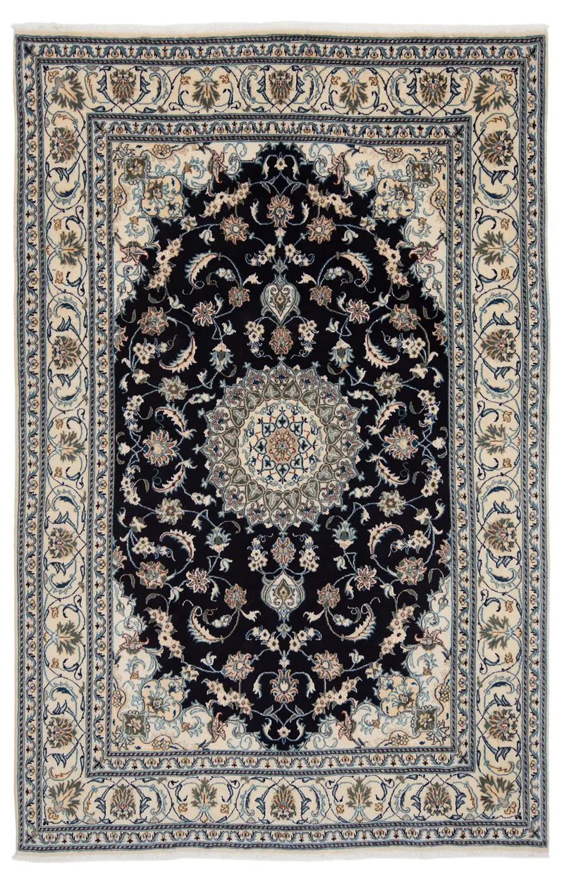 Alfombra persa Nain | 298 x 196 cm